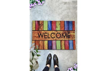 Ovimatto Chilai 45x70 cm - PVC/Monivärinen - Kodintekstiilit & matot - Matto - Ulkomatto - Eteisen matto & kynnysmatto