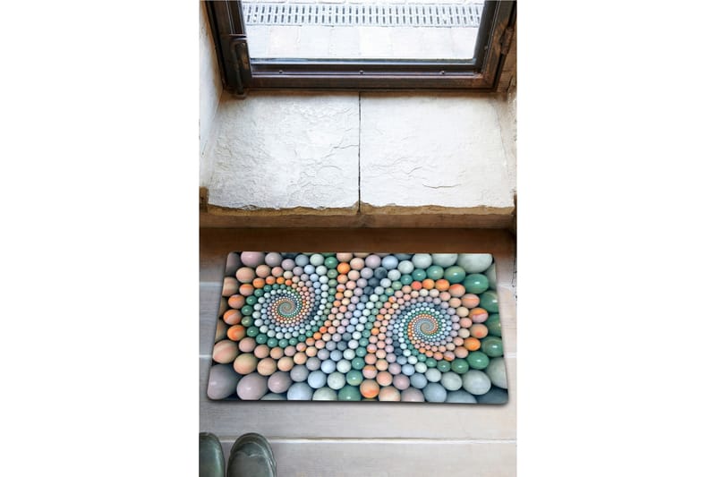 Ovimatto Chilai 45x70 cm - PVC/Monivärinen - Kodintekstiilit & matot - Matto - Ulkomatto - Eteisen matto & kynnysmatto