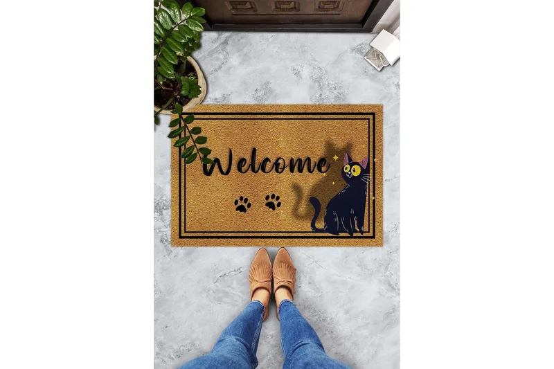 Ovimatto Chilai 45x70 cm - PVC/Monivärinen - Kodintekstiilit & matot - Matto - Ulkomatto - Eteisen matto & kynnysmatto