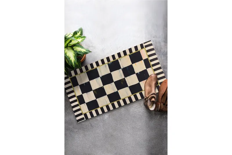 Ovimatto Chilai 45x70 cm - PVC/Monivärinen - Kodintekstiilit & matot - Matto - Ulkomatto - Eteisen matto & kynnysmatto