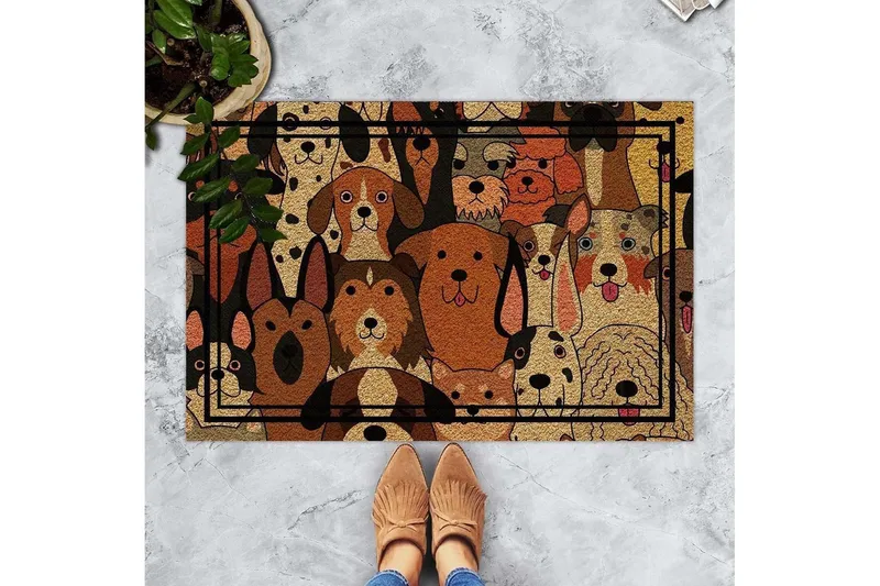 Ovimatto Chilai 45x70 cm, PVC/Monivärinen