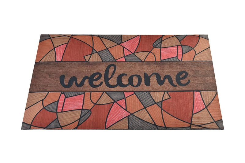 Ovimatto Chilai 45x70 cm - PVC/Monivärinen - Kodintekstiilit & matot - Matto - Ulkomatto - Eteisen matto & kynnysmatto