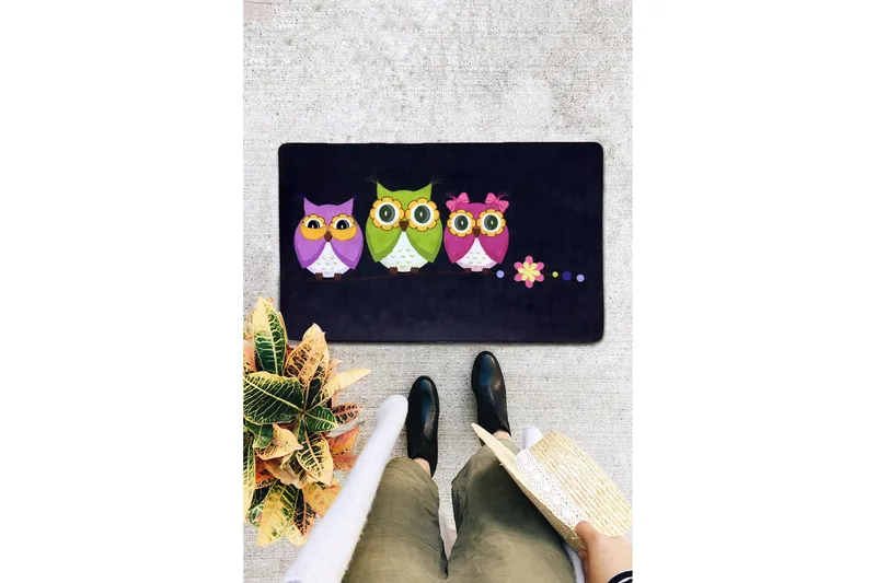 Ovimatto Chilai 45x70 cm - PVC/Monivärinen - Kodintekstiilit & matot - Matto - Ulkomatto - Eteisen matto & kynnysmatto