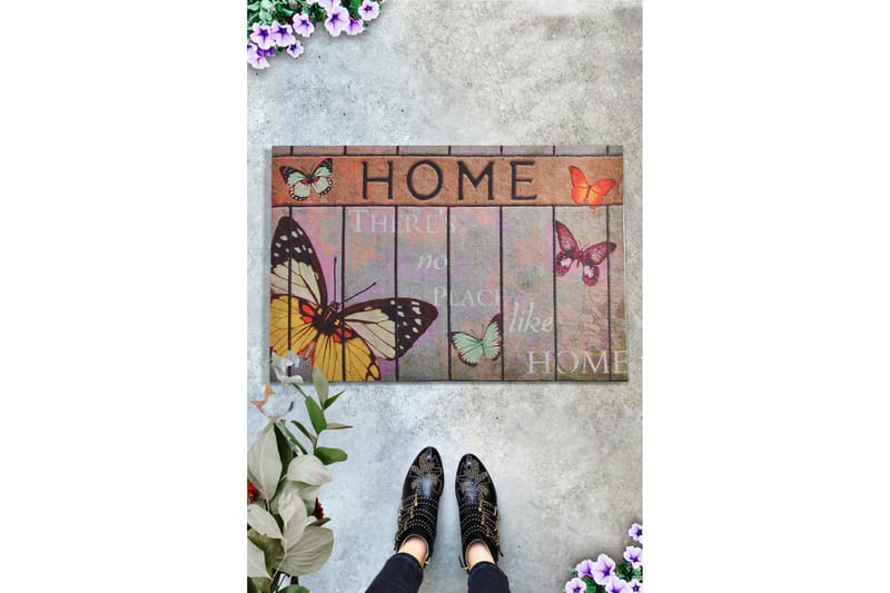 Ovimatto Chilai 45x70 cm - PVC/Monivärinen - Kodintekstiilit & matot - Matto - Ulkomatto - Eteisen matto & kynnysmatto