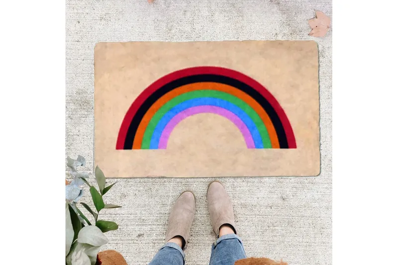 Ovimatto Chilai 45x70 cm, PVC/Monivärinen