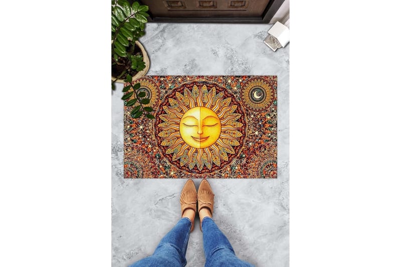 Ovimatto Chilai 45x70 cm - PVC/Monivärinen - Kodintekstiilit & matot - Matto - Ulkomatto - Eteisen matto & kynnysmatto