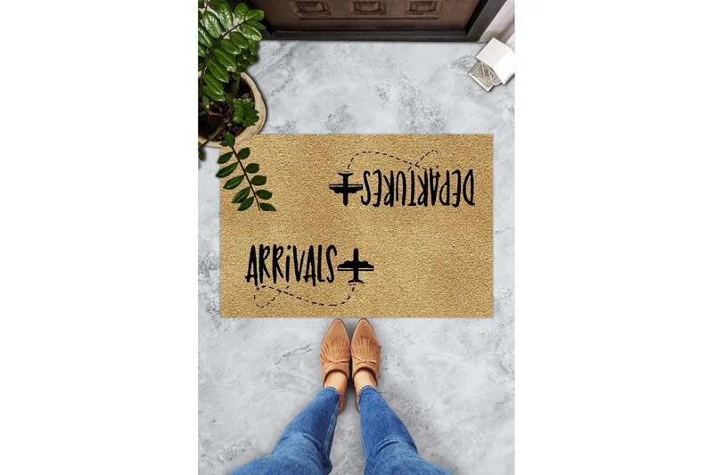 Ovimatto Chilai 45x70 cm - PVC/Monivärinen - Kodintekstiilit & matot - Matto - Ulkomatto - Eteisen matto & kynnysmatto