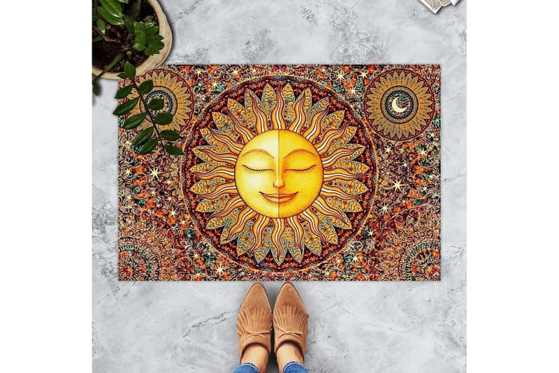 Ovimatto Chilai 45x70 cm, PVC/Monivärinen