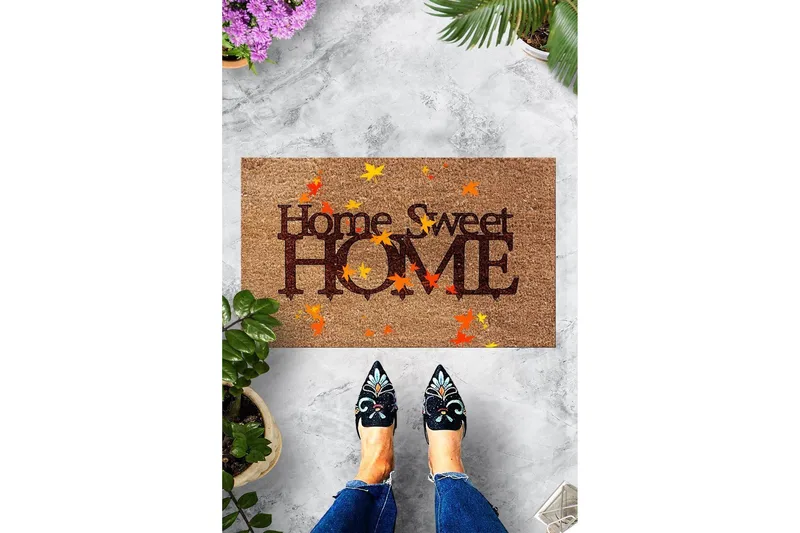 Ovimatto Chilai 45x70 cm - PVC/Monivärinen - Kodintekstiilit & matot - Matto - Ulkomatto - Eteisen matto & kynnysmatto