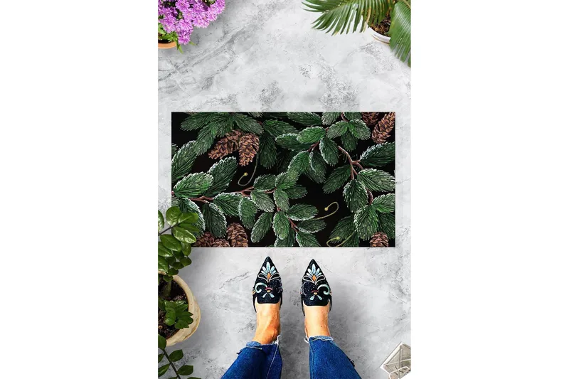 Ovimatto Chilai 45x70 cm - PVC/Monivärinen - Kodintekstiilit & matot - Matto - Ulkomatto - Eteisen matto & kynnysmatto