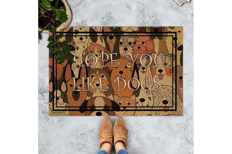 Ovimatto Chilai 45x70 cm, PVC/Monivärinen