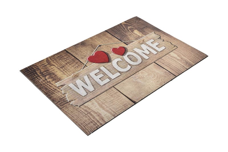 Ovimatto Emethe 45x70 cm - Monivärinen - Kodintekstiilit & matot - Matto - Ulkomatto - Eteisen matto & kynnysmatto