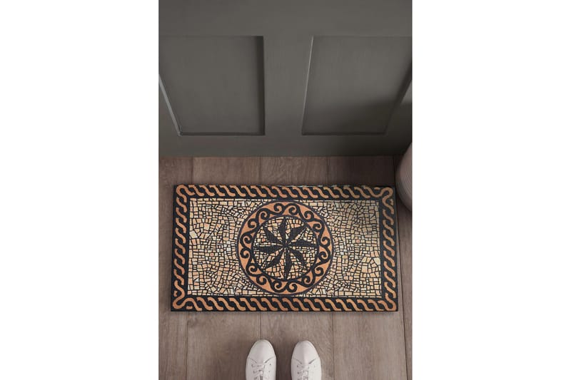 Ovimatto Ganbara 45x70 cm - Monivärinen - Kodintekstiilit & matot - Matto - Ulkomatto - Eteisen matto & kynnysmatto