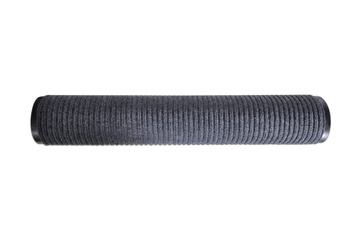 Ovimatto harmaa 160x220 cm PVC - Harmaa - Eteisen matto & kynnysmatto