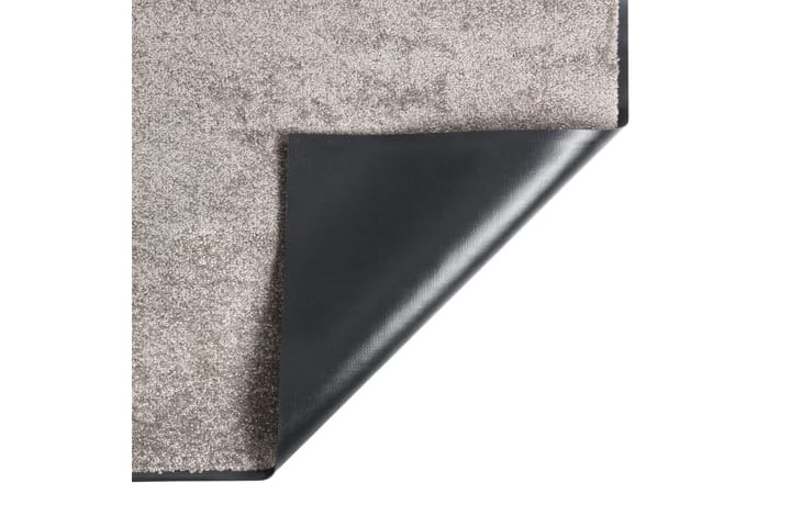 Ovimatto harmaa 60x80 cm - Harmaa - Eteisen matto & kynnysmatto