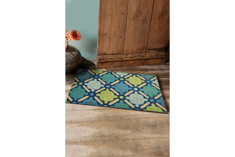 Ovimatto Kamaria 45x70 cm - Monivärinen - Kodintekstiilit & matot - Matto - Ulkomatto - Eteisen matto & kynnysmatto