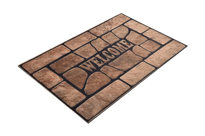 Ovimatto Kazon 45x70 cm - Monivärinen - Pienet matot - Eteisen matto & kynnysmatto