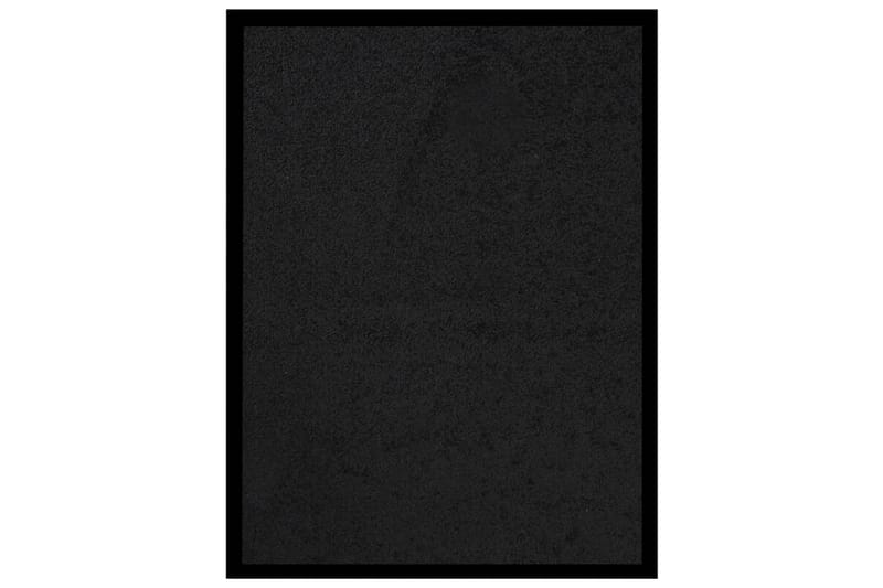 Ovimatto musta 40x60 cm - Musta - Kodintekstiilit & matot - Matto - Ulkomatto - Eteisen matto & kynnysmatto