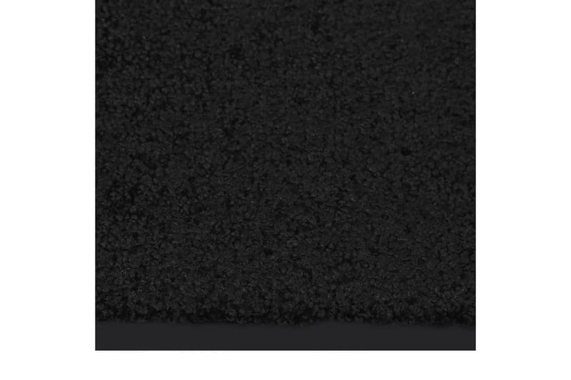 Ovimatto musta 40x60 cm - Musta - Kodintekstiilit & matot - Matto - Ulkomatto - Eteisen matto & kynnysmatto