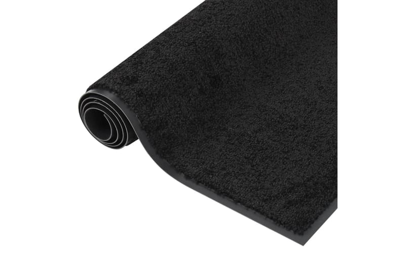 Ovimatto musta 40x60 cm - Musta - Kodintekstiilit & matot - Matto - Ulkomatto - Eteisen matto & kynnysmatto