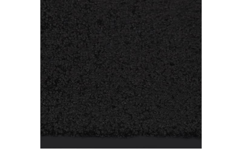 Ovimatto musta 80x120 cm - Musta - Kodintekstiilit & matot - Matto - Ulkomatto - Eteisen matto & kynnysmatto