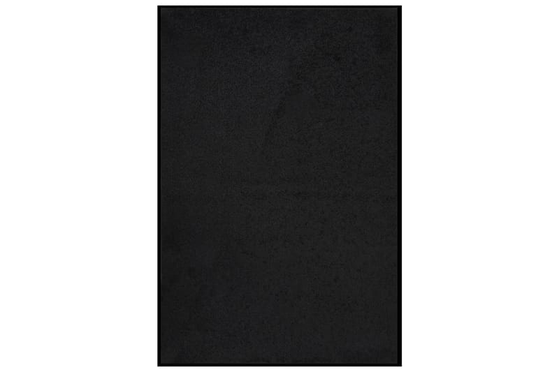 Ovimatto musta 80x120 cm - Musta - Kodintekstiilit & matot - Matto - Ulkomatto - Eteisen matto & kynnysmatto