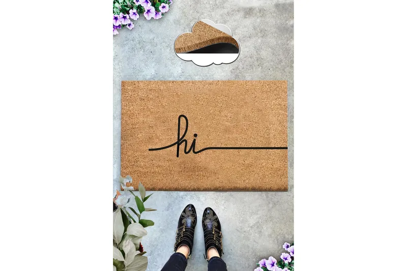 Ovimatto Nazrin 40x60 cm Suorakaide, Monivärinen