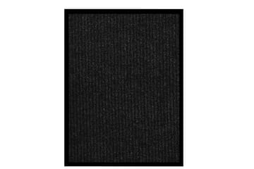 Ovimatto raidallinen antrasiitti 60x80 cm - Antrasiitti - Kodintekstiilit & matot - Matto - Ulkomatto - Eteisen matto & kynnysmatto