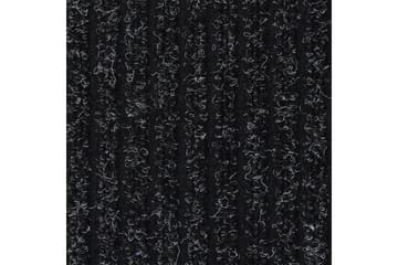 Ovimatto raidallinen antrasiitti 60x80 cm - Antrasiitti - Kodintekstiilit & matot - Matto - Ulkomatto - Eteisen matto & kynnysmatto