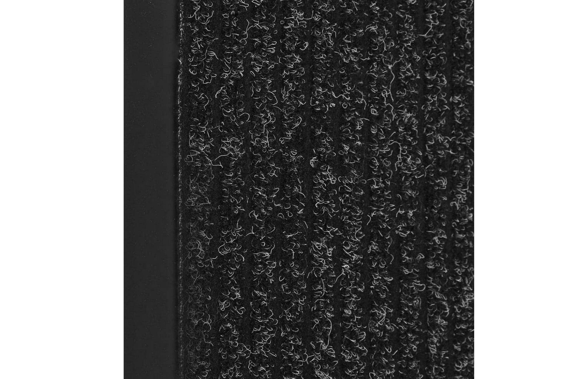 Ovimatto raidallinen antrasiitti 60x80 cm - Antrasiitti - Kodintekstiilit & matot - Matto - Ulkomatto - Eteisen matto & kynnysmatto