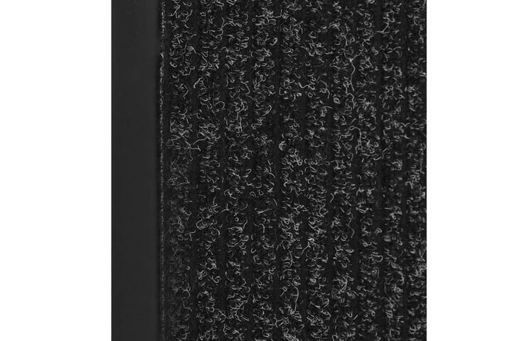 Ovimatto raidallinen antrasiitti 60x80 cm - Antrasiitti - Eteisen matto & kynnysmatto