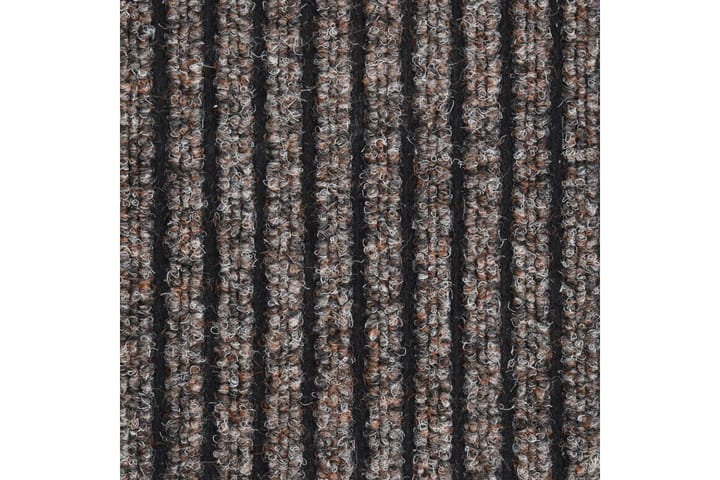 Ovimatto raidallinen beige 60x80 cm - Beige - Eteisen matto & kynnysmatto