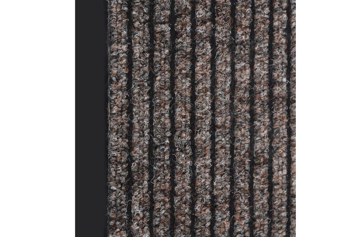 Ovimatto raidallinen beige 80x120 cm - Beige - Eteisen matto & kynnysmatto