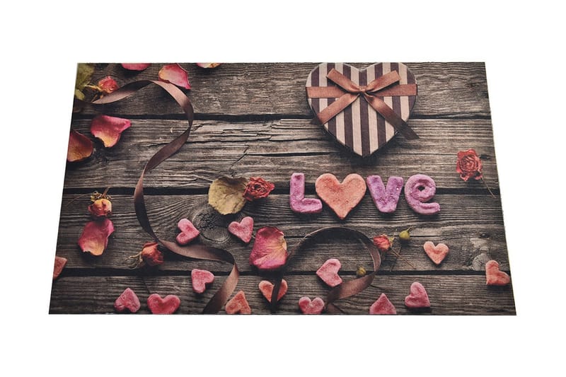 Ovimatto Romantiline 45x70 cm, Monivärinen