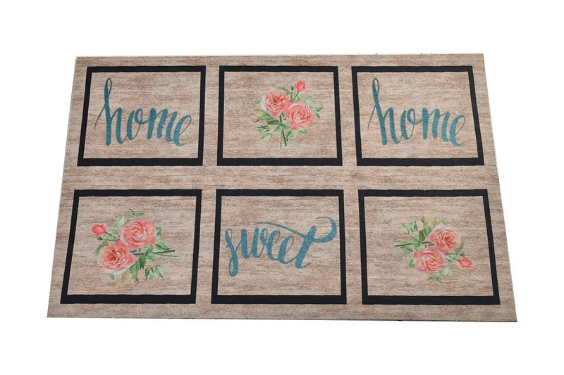 Ovimatto Rosehome 45x70 cm, Monivärinen