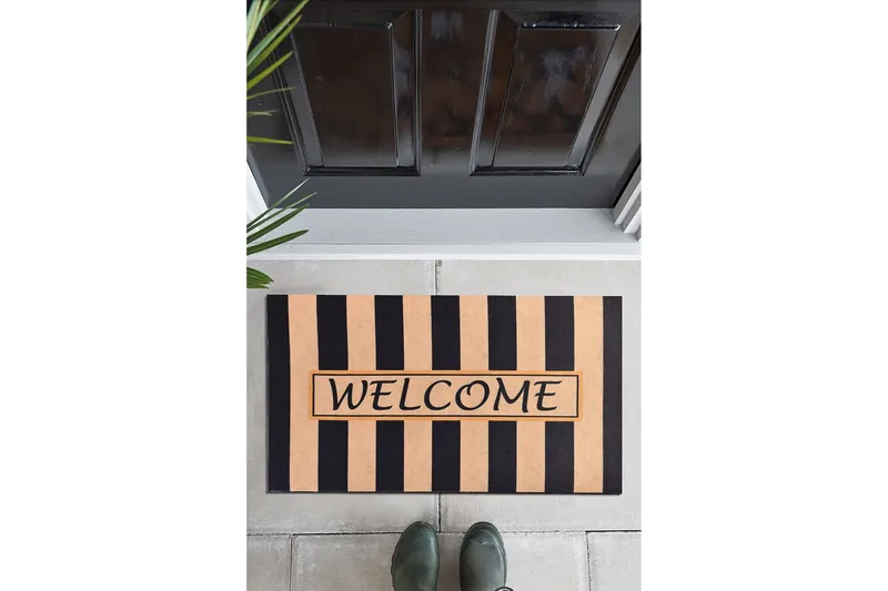 Ovimatto Sigriet 45x70 cm - Monivärinen - Kodintekstiilit & matot - Matto - Ulkomatto - Eteisen matto & kynnysmatto