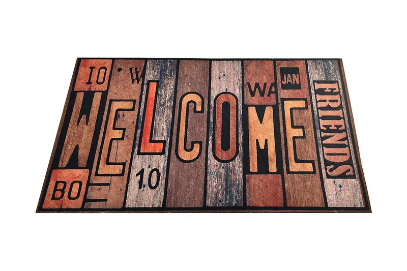 Ovimatto Tomodachi 45x70 cm, Monivärinen