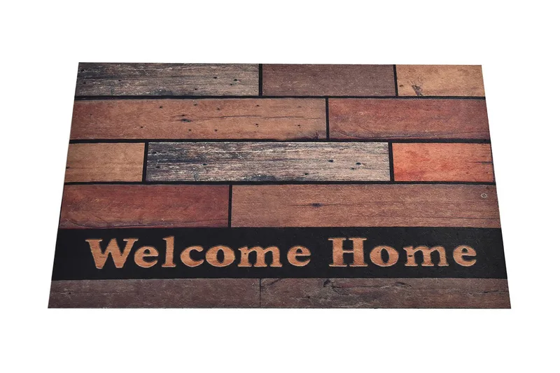 Ovimatto Welcome 45x70 cm, Monivärinen