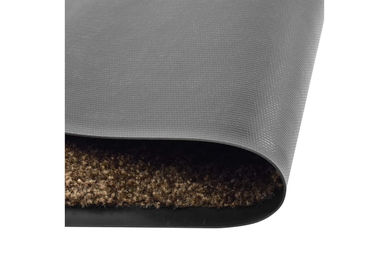 Ovimatto pestävä ruskea 60x180 cm - Kodintekstiilit & matot - Matto - Ulkomatto - Eteisen matto & kynnysmatto