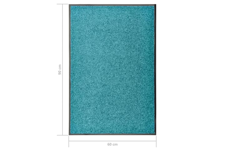Ovimatto pestävä sinivihreä 60x90 cm - Eteisen matto & kynnysmatto