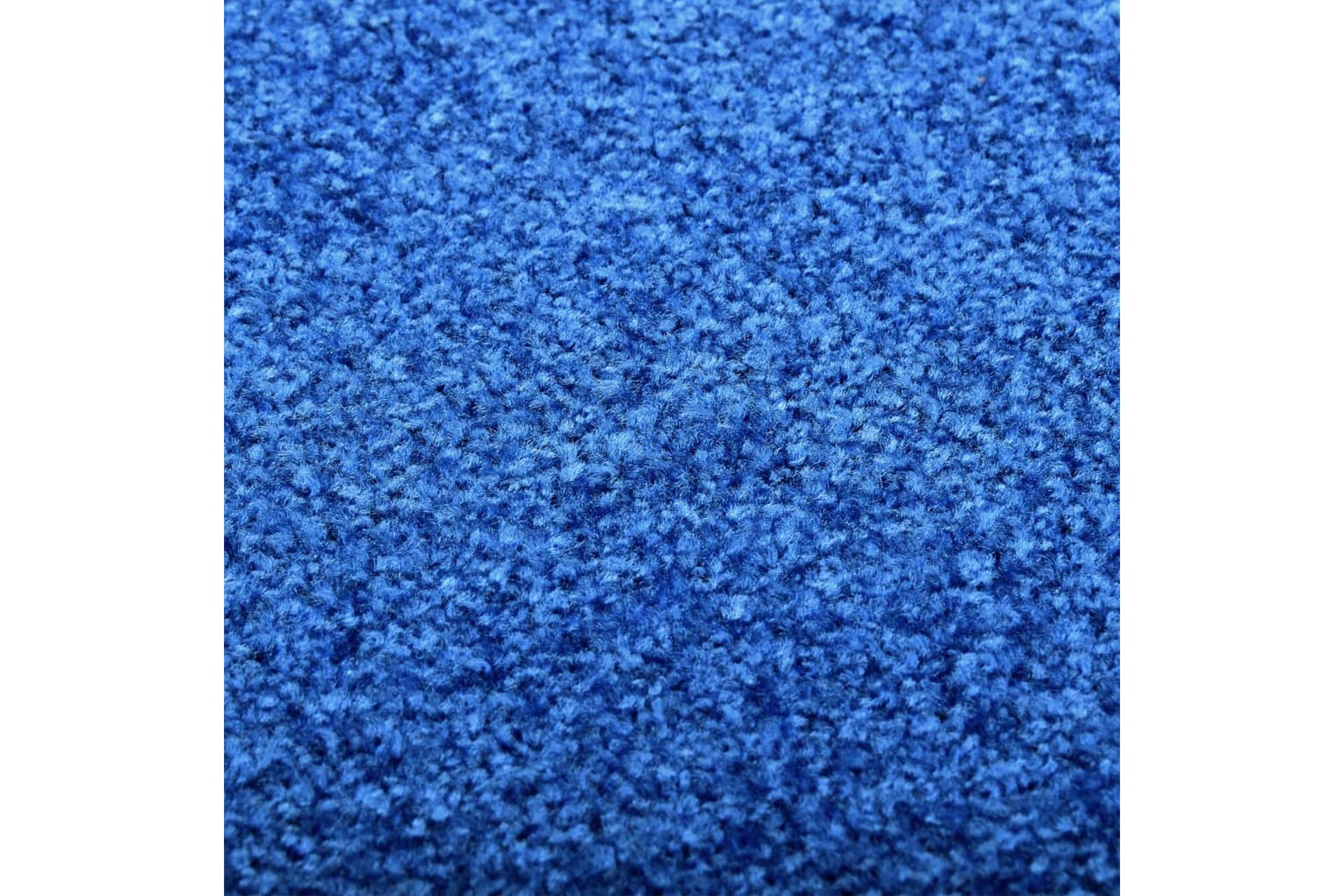 Ovimatto pestävä sininen 90x150 cm - Kodintekstiilit & matot - Matto - Ulkomatto - Eteisen matto & kynnysmatto