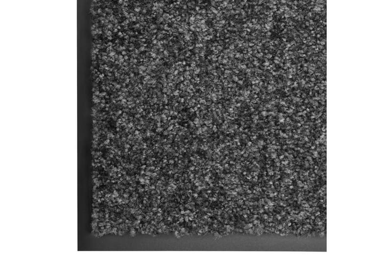 Ovimatto pestävä antrasiitti 90x150 cm - Kodintekstiilit & matot - Matto - Ulkomatto - Eteisen matto & kynnysmatto