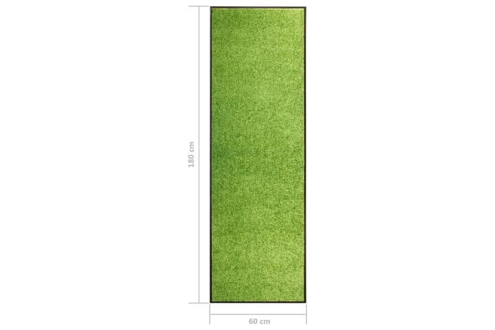 Ovimatto pestävä vihreä 60x180 cm - Eteisen matto & kynnysmatto