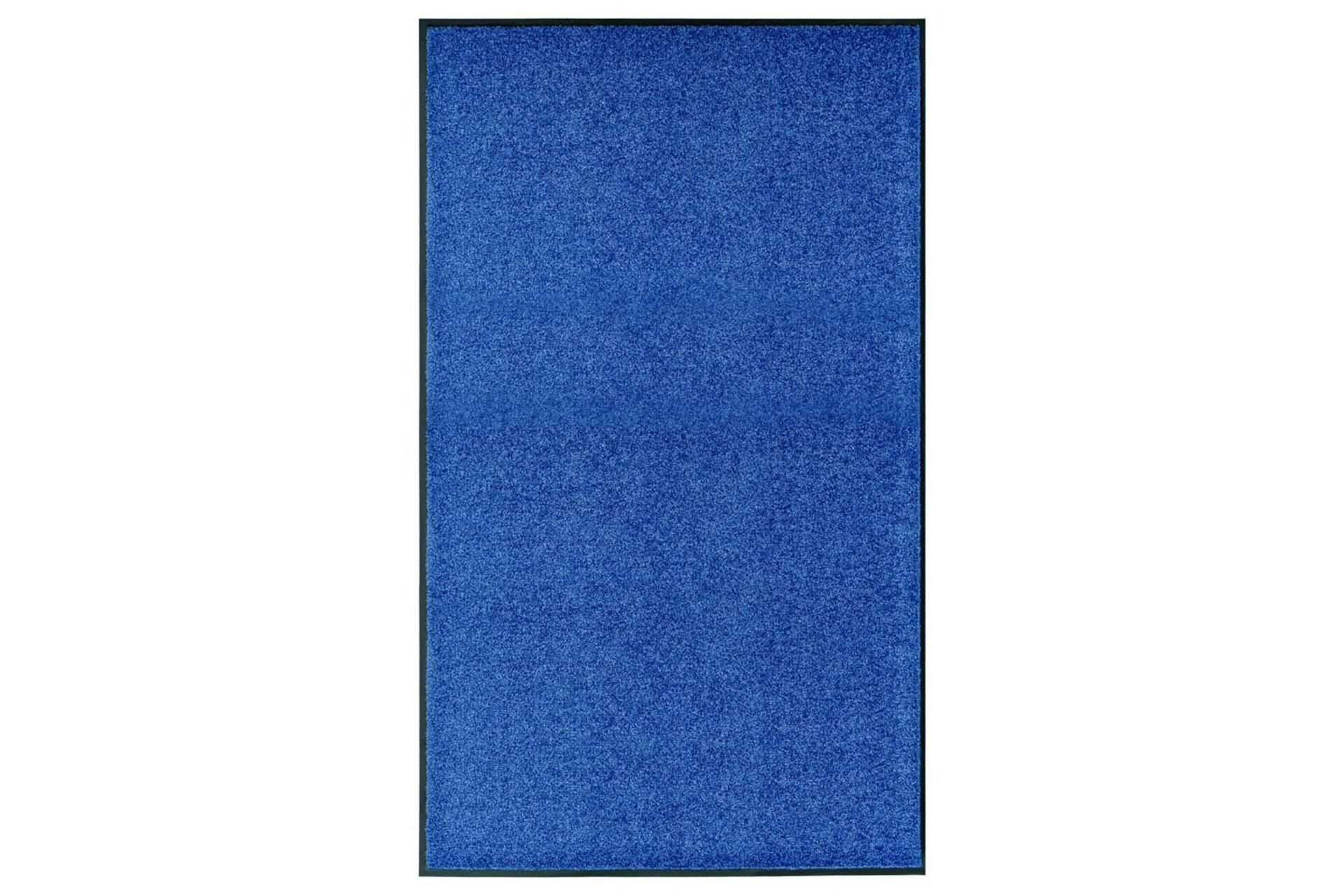 Ovimatto pestävä sininen 90x150 cm - Kodintekstiilit & matot - Matto - Ulkomatto - Eteisen matto & kynnysmatto