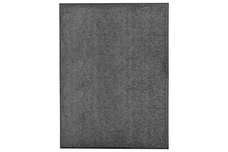 Ovimatto pestävä antrasiitti 90x120 cm - Kodintekstiilit & matot - Matto - Ulkomatto - Eteisen matto & kynnysmatto