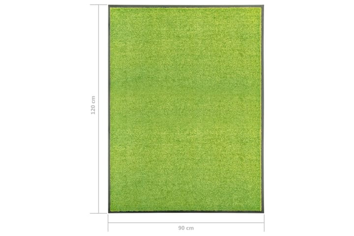 Ovimatto pestävä vihreä 90x120 cm - Eteisen matto & kynnysmatto