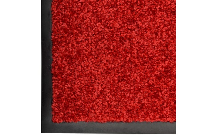 Ovimatto pestävä punainen 40x60 cm - Eteisen matto & kynnysmatto