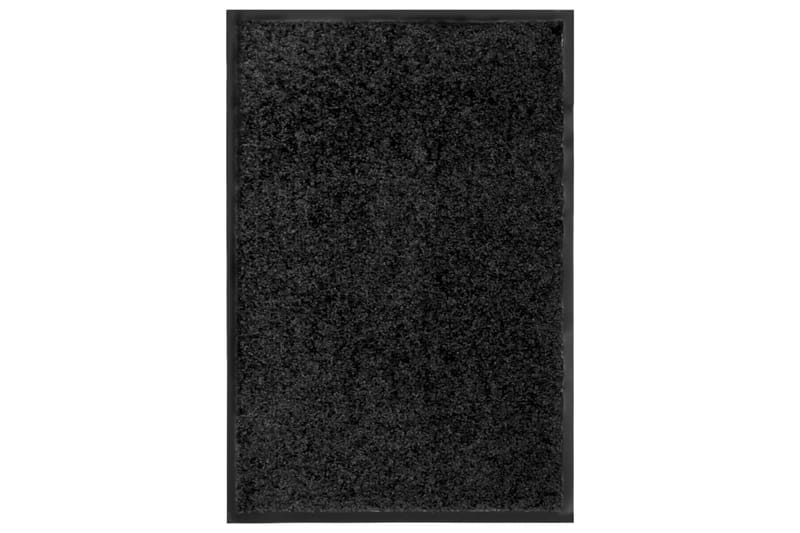 Ovimatto pestävä musta 40x60 cm - Kodintekstiilit & matot - Matto - Ulkomatto - Eteisen matto & kynnysmatto