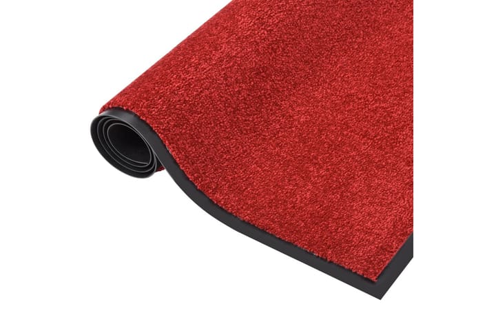 Ovimatto punainen 40x60 cm - Punainen - Eteisen matto & kynnysmatto