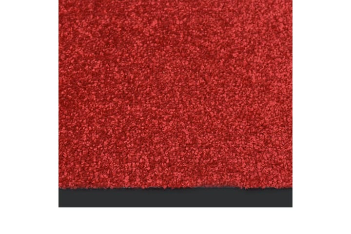 Ovimatto punainen 80x120 cm - Punainen - Eteisen matto & kynnysmatto